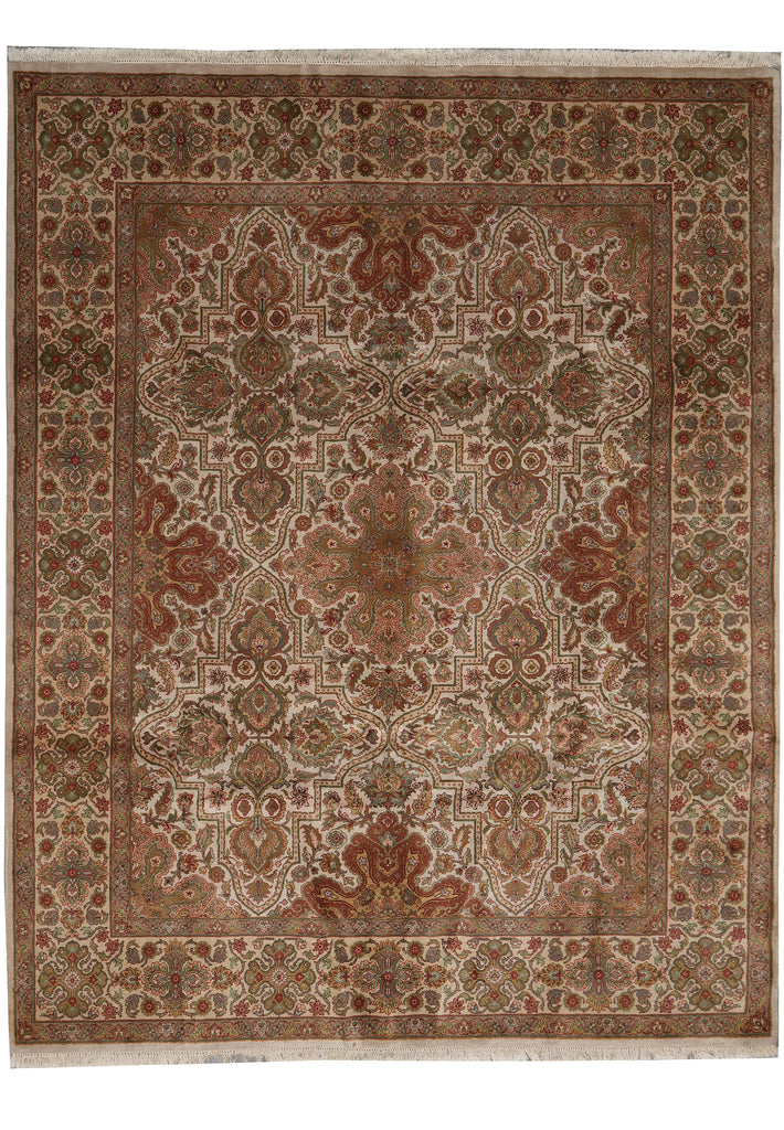 8 x 10 Handmade Jaipur Rug Dense Weave