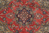 Load image into Gallery viewer, 6.6 x 8.6 Pearl Orange Fine Quality Persian Kashan Rug LA-52463