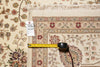 Load image into Gallery viewer, 9.9 x 13.9 High Quality Wool And Silk Handmade Rug Ivory #F-4363