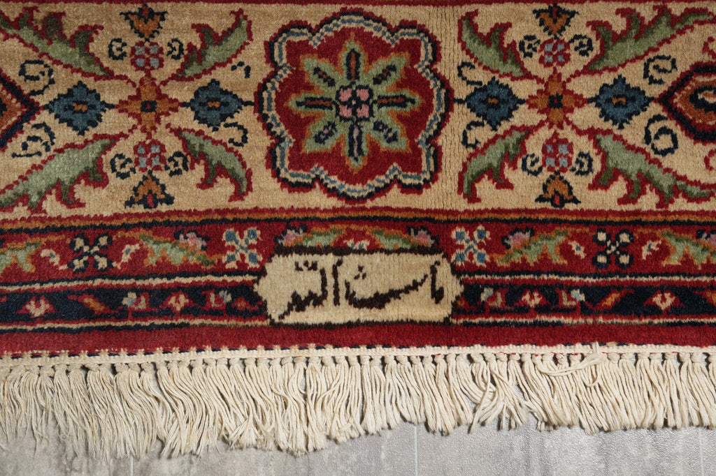 6.8 x 7.3 Square Garden Bakhtiar Rug Multi Colors #PIX-23601
