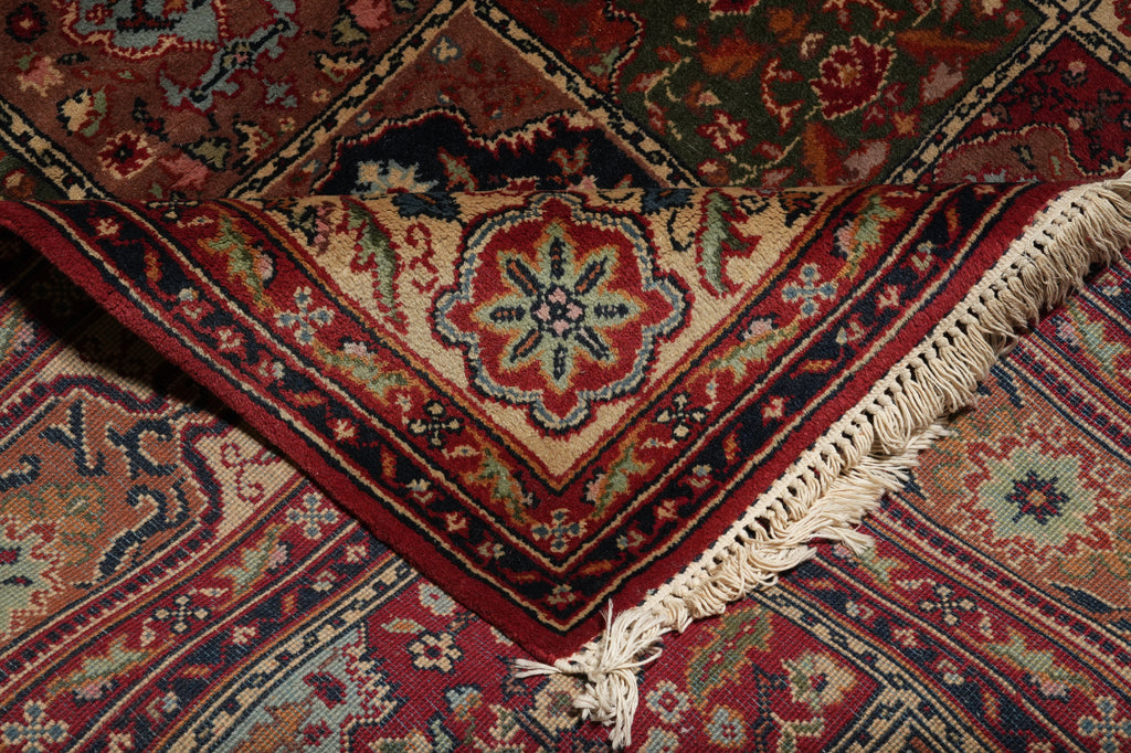 6.8 x 7.3 Square Garden Bakhtiar Rug Multi Colors #PIX-23601