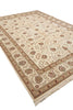Load image into Gallery viewer, 9.9 x 13.9 High Quality Wool And Silk Handmade Rug Ivory #F-4363