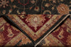 Load image into Gallery viewer, 8 x 10 Green Handmade Jaipur Rug #PIX-8264