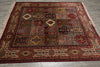 Load image into Gallery viewer, 6.8 x 7.3 Square Garden Bakhtiar Rug Multi Colors #PIX-23601