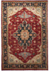 Load image into Gallery viewer, 9.7 x 14 Rust Silky Wool Peshawar Rug 17372