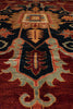 Load image into Gallery viewer, 9.7 x 14 Rust Silky Wool Peshawar Rug 17372