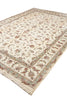 Load image into Gallery viewer, 10 x 14  High Quality Wool And SIlk Handmade Rug Light Colors #F-4364