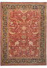 Load image into Gallery viewer, 10 x 13.6 Rust Orange Vegetable Dye Rug Pix-4498
