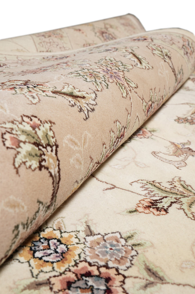 10 x 14 Wool And Silk Quality Hand-knotted Rug #F-4365