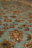 Load image into Gallery viewer, 8 x 10 Light Blue Handmade Jaipur Rug #F-4528