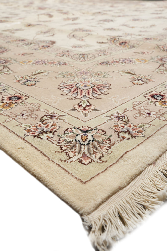10 x 14 Wool And Silk Quality Hand-knotted Rug #F-4365