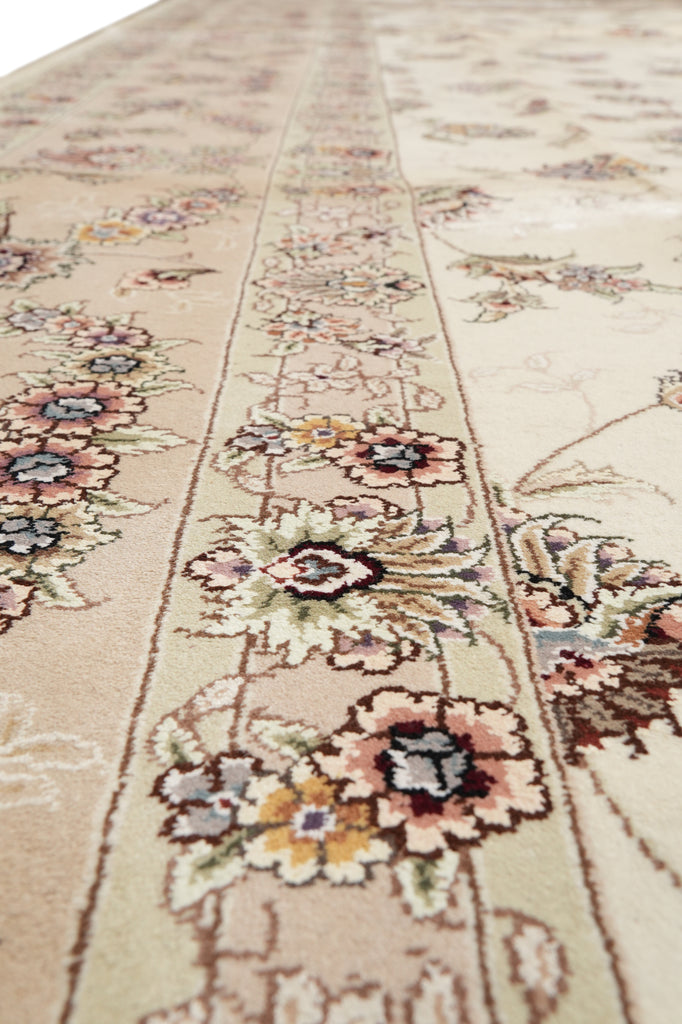 10 x 14 Wool And Silk Quality Hand-knotted Rug #F-4365