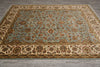 Load image into Gallery viewer, 8 x 10 Light Blue Handmade Jaipur Rug #F-4528