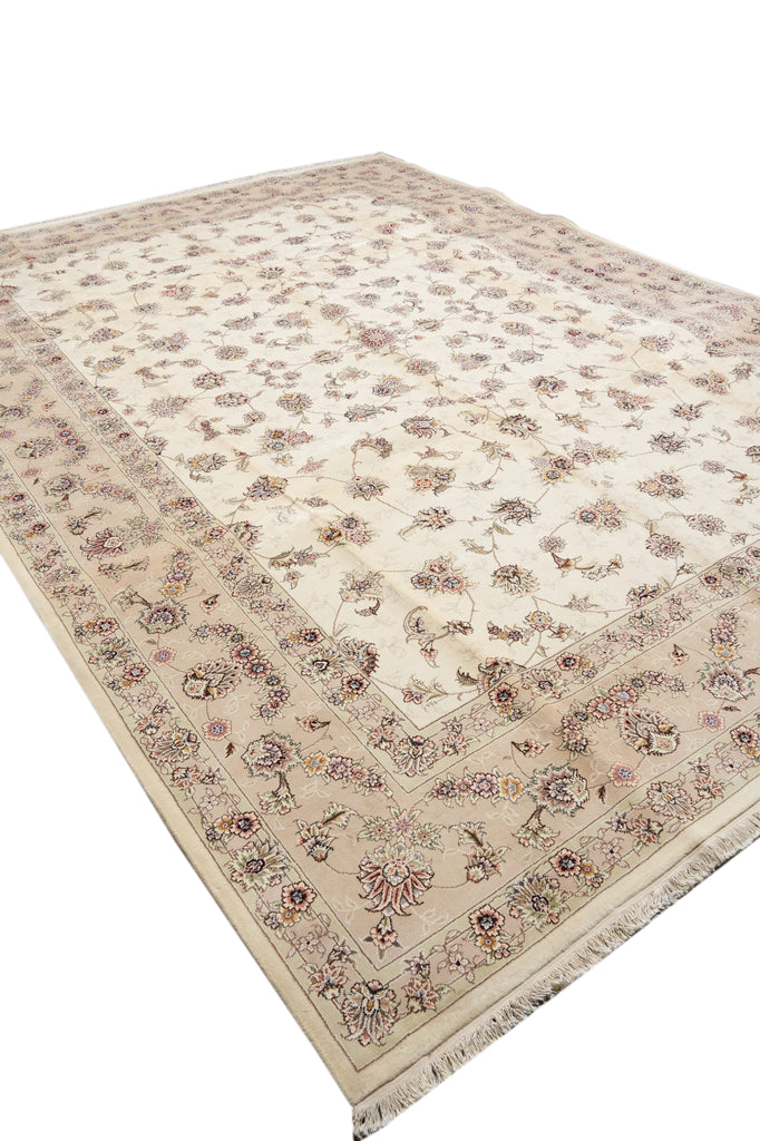 10 x 14 Wool And Silk Quality Hand-knotted Rug #F-4365