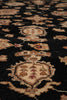 Load image into Gallery viewer, 8 x 9.8 High Quality Area Rug Wool and Silk Sino Tabriz Black #F-4529