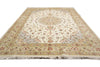 Load image into Gallery viewer, 9.9 x 13.9 Fancy Quality Wool And Silk Hand-Knotted Carpet Ivory #F-4366