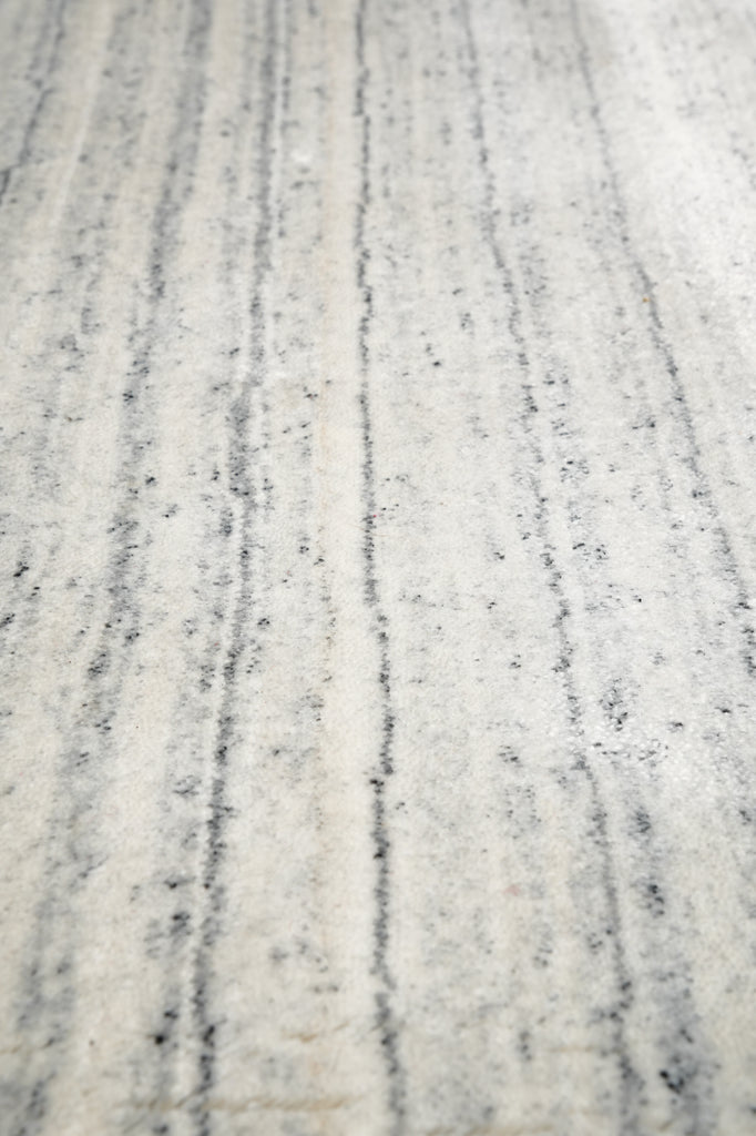 8 x 10 GRAY GABBEH Wool Blend Modern HANDMADE Rug #B-74542