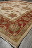 Load image into Gallery viewer, 9.5 x 13.3 New Quality Handmade Agra Rug Veggie Dyed Natural Wool #B-71802