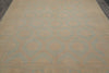 Load image into Gallery viewer, 8.5 x 9.9 Washed out Colors Handmade Chobi Peshawar Transitional Rug Light Green #F-4531