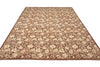 Load image into Gallery viewer, 10 x 14 Brown Beige New Handmade Chobi Peshawar Zigler Carpet Modern Transitional #PIX-13403