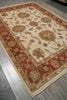 Load image into Gallery viewer, 9.5 x 13.3 New Quality Handmade Agra Rug Veggie Dyed Natural Wool #B-71802