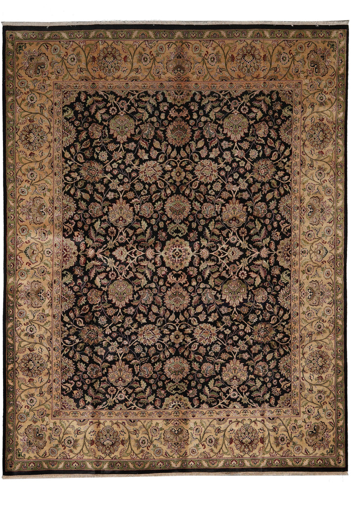 8 x 10.6 Black Gold Quality Jaipur Rug