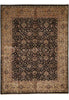Load image into Gallery viewer, 8 x 10.6 Black Gold Quality Jaipur Rug