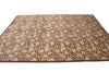 Load image into Gallery viewer, 10 x 14 Brown Beige New Handmade Chobi Peshawar Zigler Carpet Modern Transitional #PIX-13403
