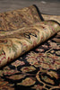 Load image into Gallery viewer, 8 x 10.6 Black Gold Quality Jaipur Rug #PIX-5278