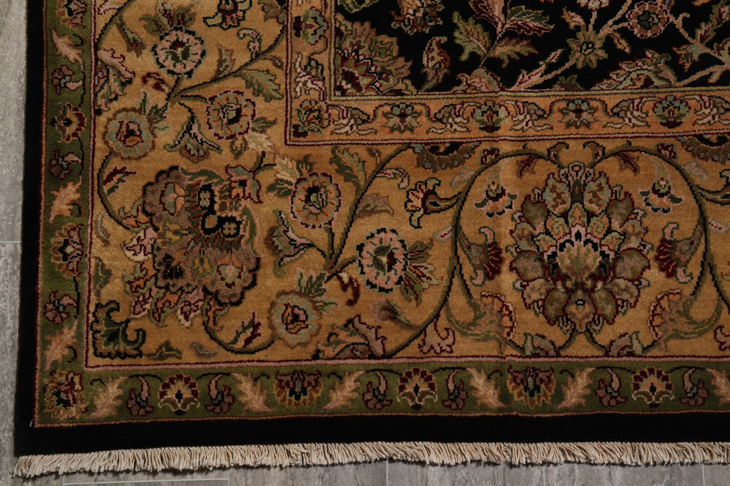 8 x 10.6 Black Gold Quality Jaipur Rug #PIX-5278