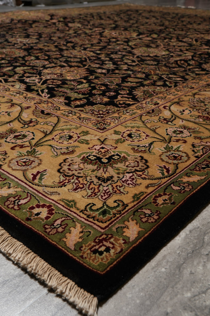 8 x 10.6 Black Gold Quality Jaipur Rug #PIX-5278