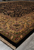 Load image into Gallery viewer, 8 x 10.6 Black Gold Quality Jaipur Rug #PIX-5278