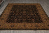 Load image into Gallery viewer, 8 x 10.6 Black Gold Quality Jaipur Rug #PIX-5278