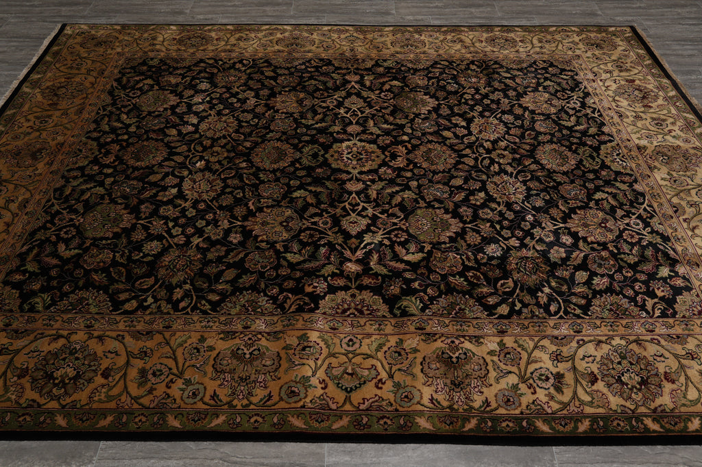 8 x 10.6 Black Gold Quality Jaipur Rug #PIX-5278