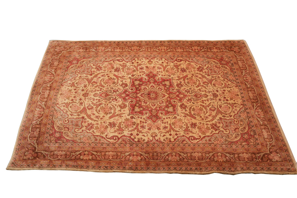3.8 x 5.3 Antique Persian Ghazvin Rug #PIX-26318