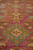 Load image into Gallery viewer, 9 x 12 Beautiful Agra Rug Handmade Natural Wool Rust Green #F-6530