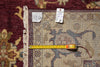 Load image into Gallery viewer, 8.9 x 11.8 Hand-knotted India Area Rug Burgundy and Gold #5276
