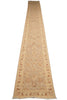 Load image into Gallery viewer, 2.4 x 19.3' Feet Long Runner Chobi Peshawar Natural Wool Neutral Brown