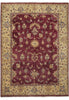 Load image into Gallery viewer, 8.9 x 11.8 Hand-knotted India Area Rug Burgundy and Gold #5276