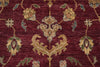 Load image into Gallery viewer, 8.9 x 11.8 Hand-knotted India Area Rug Burgundy and Gold #5276