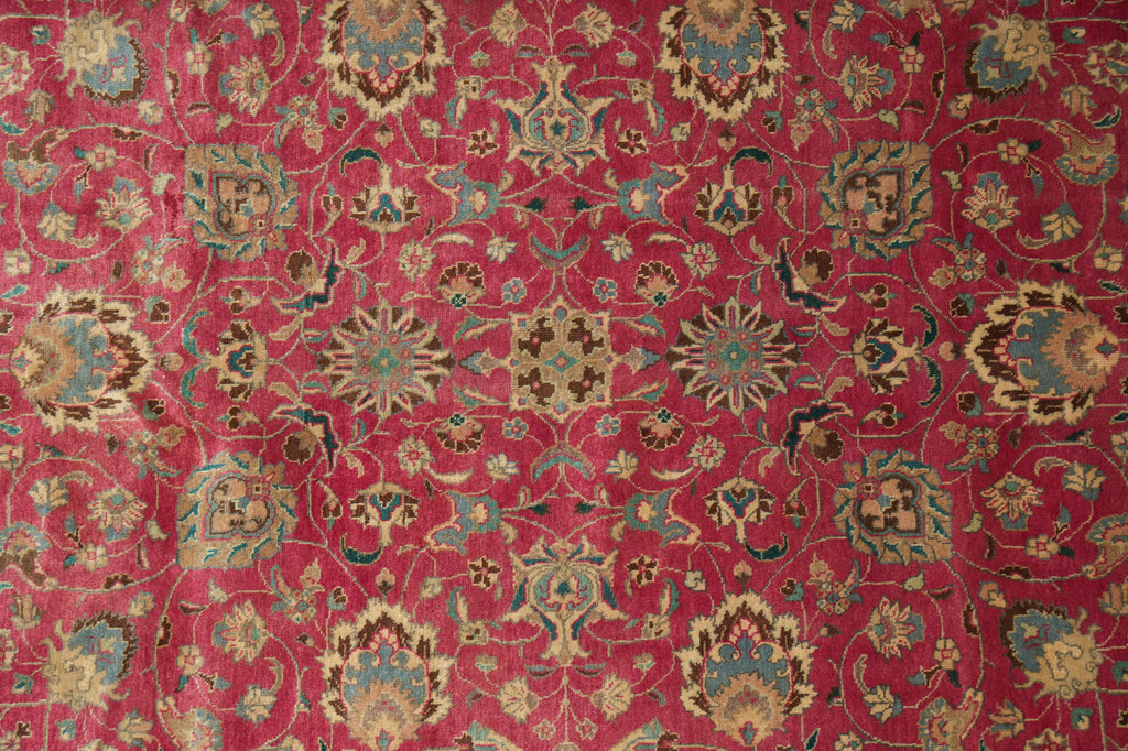 9.3 x 10.4 Squarish Persian Tabriz Rug #PIX-16627
