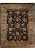 Load image into Gallery viewer, 8 x 10 Black Green Quality Wool Jaipur Rug
