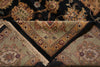 Load image into Gallery viewer, 8 x 10 Black Green Quality Wool Jaipur Rug #PIX-3632