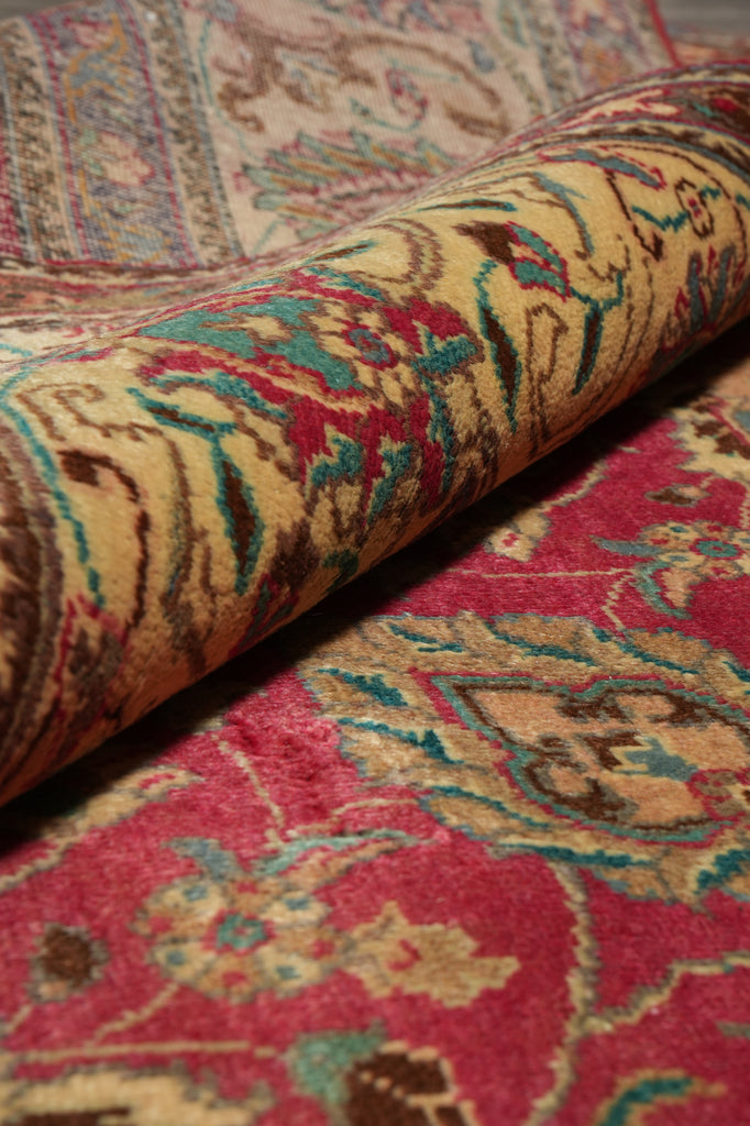 9.3 x 10.4 Squarish Persian Tabriz Rug #PIX-16627
