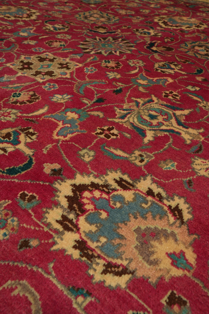 9.3 x 10.4 Squarish Persian Tabriz Rug #PIX-16627