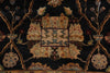Load image into Gallery viewer, 8 x 10 Black Green Quality Wool Jaipur Rug #PIX-3632