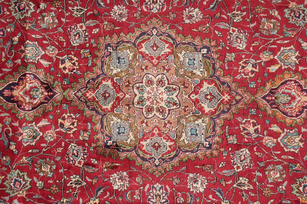 8 x 11.4 Genuine Persian Handmade Tabriz Wool Rug #PIX-11896