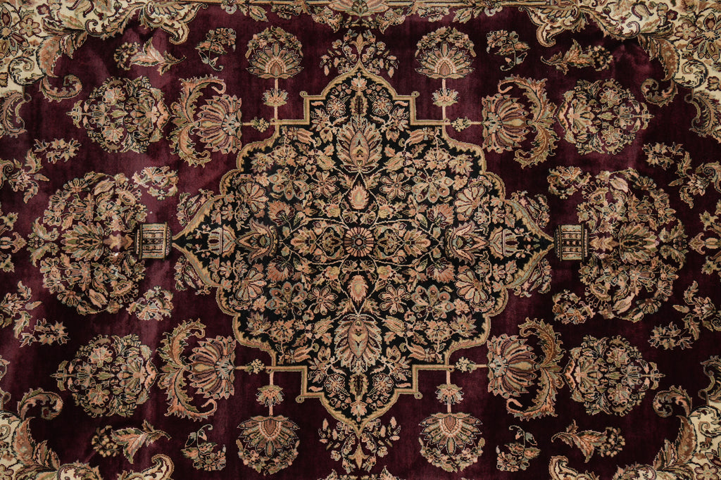8 x 10 Quality Jaipur Rug Rich Dense Burgundy Wool #PIX-10106
