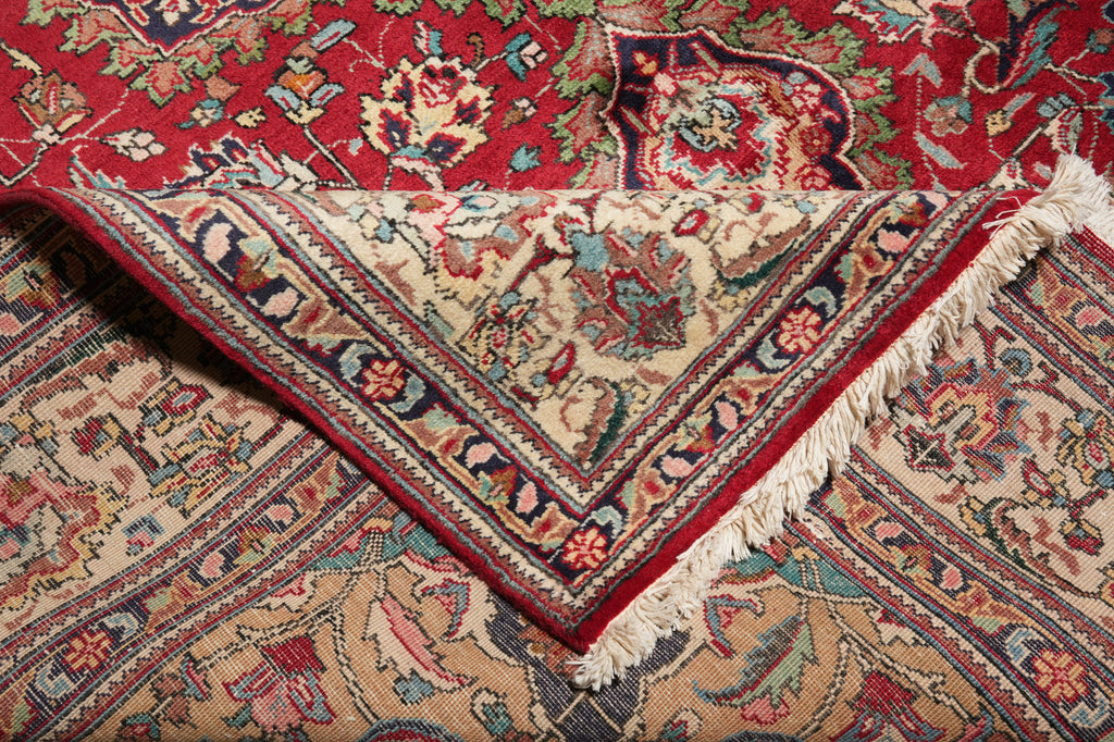8 x 11.4 Genuine Persian Handmade Tabriz Wool Rug #PIX-11896