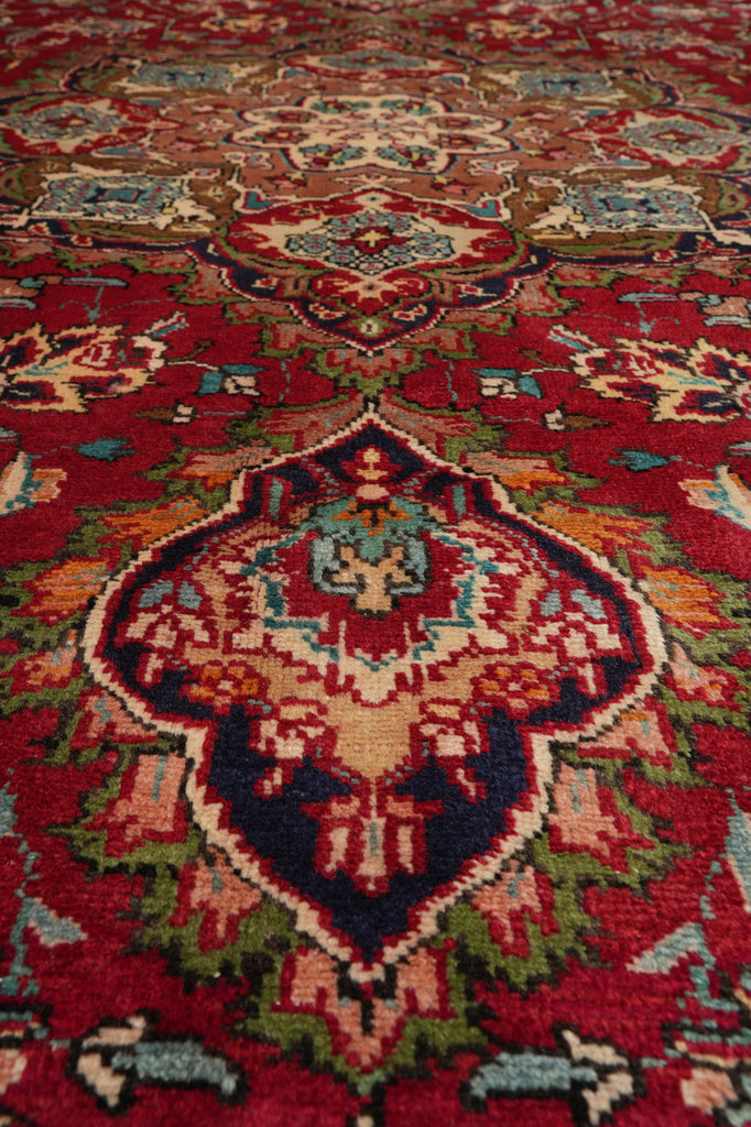 8 x 11.4 Genuine Persian Handmade Tabriz Wool Rug #PIX-11896